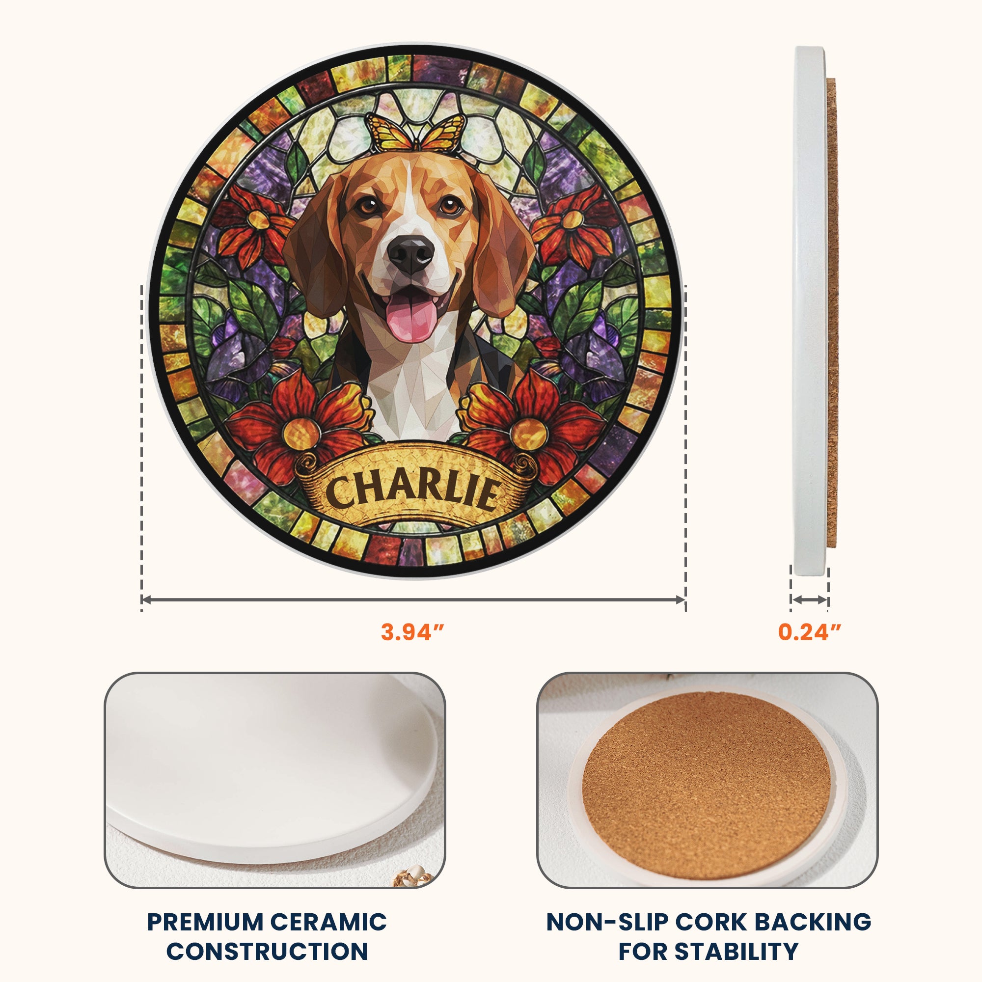 Custom-Pet-Portrait-Stained-Glass-Style-Gift-For-Pet-Lovers-Personalized-Coaster-5