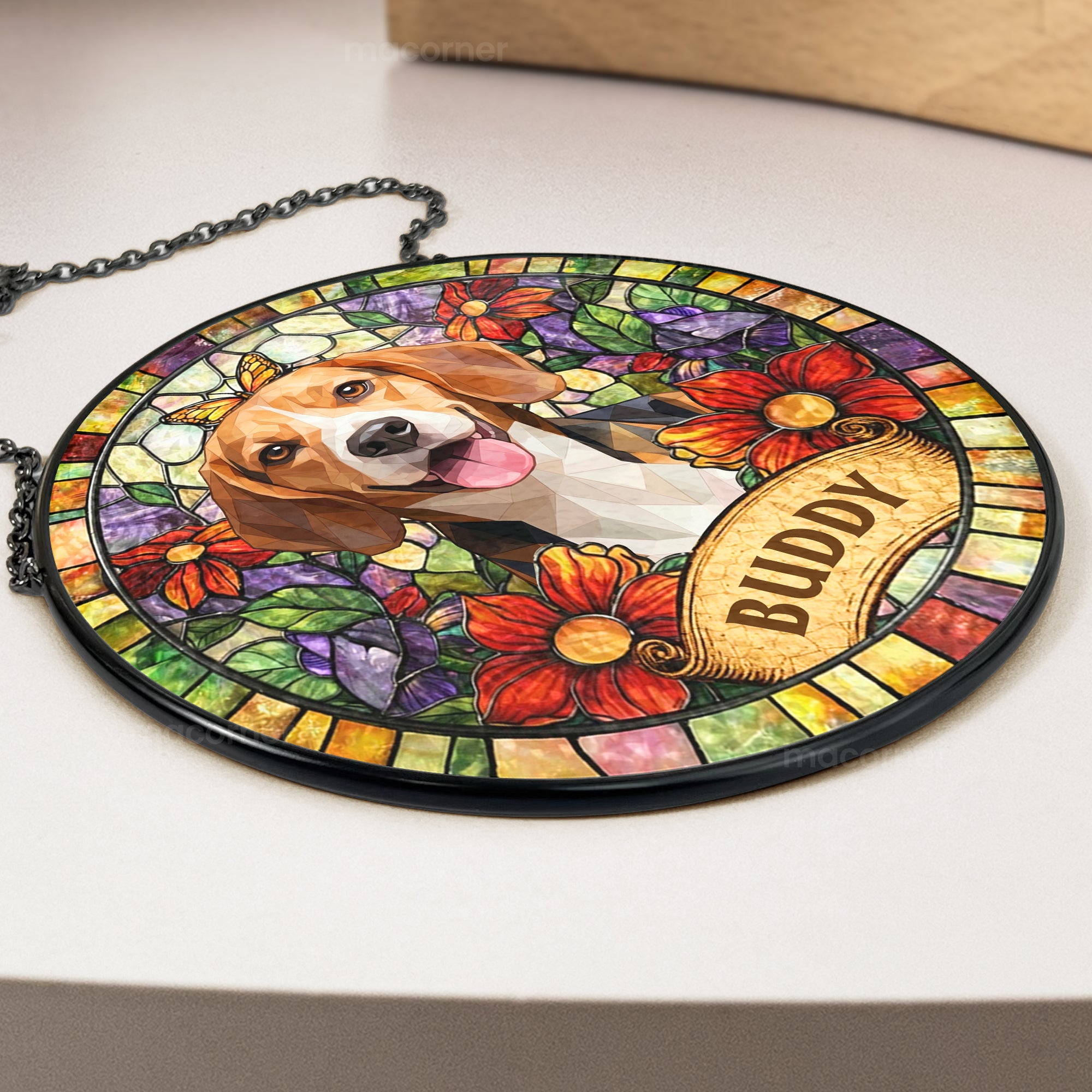 Custom-Pet-Portrait-Stained-Glass-Style-Gift-For-Pet-Lovers-Personalized-Window-Hanging-Suncatcher-4