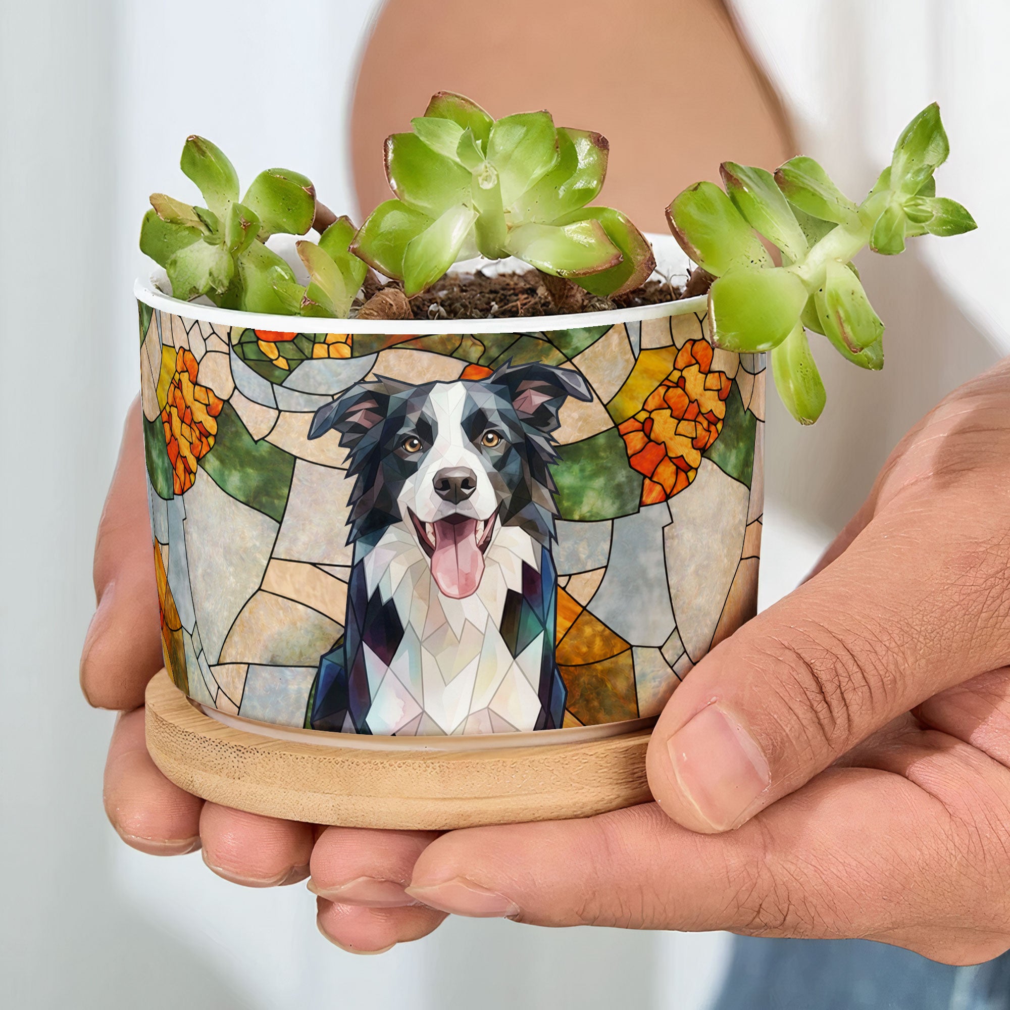 Custom-Pet-Portrait-Stained-Glass-Style-Gift-For-Pet-Owners-Personalized-Plant-Pot-5