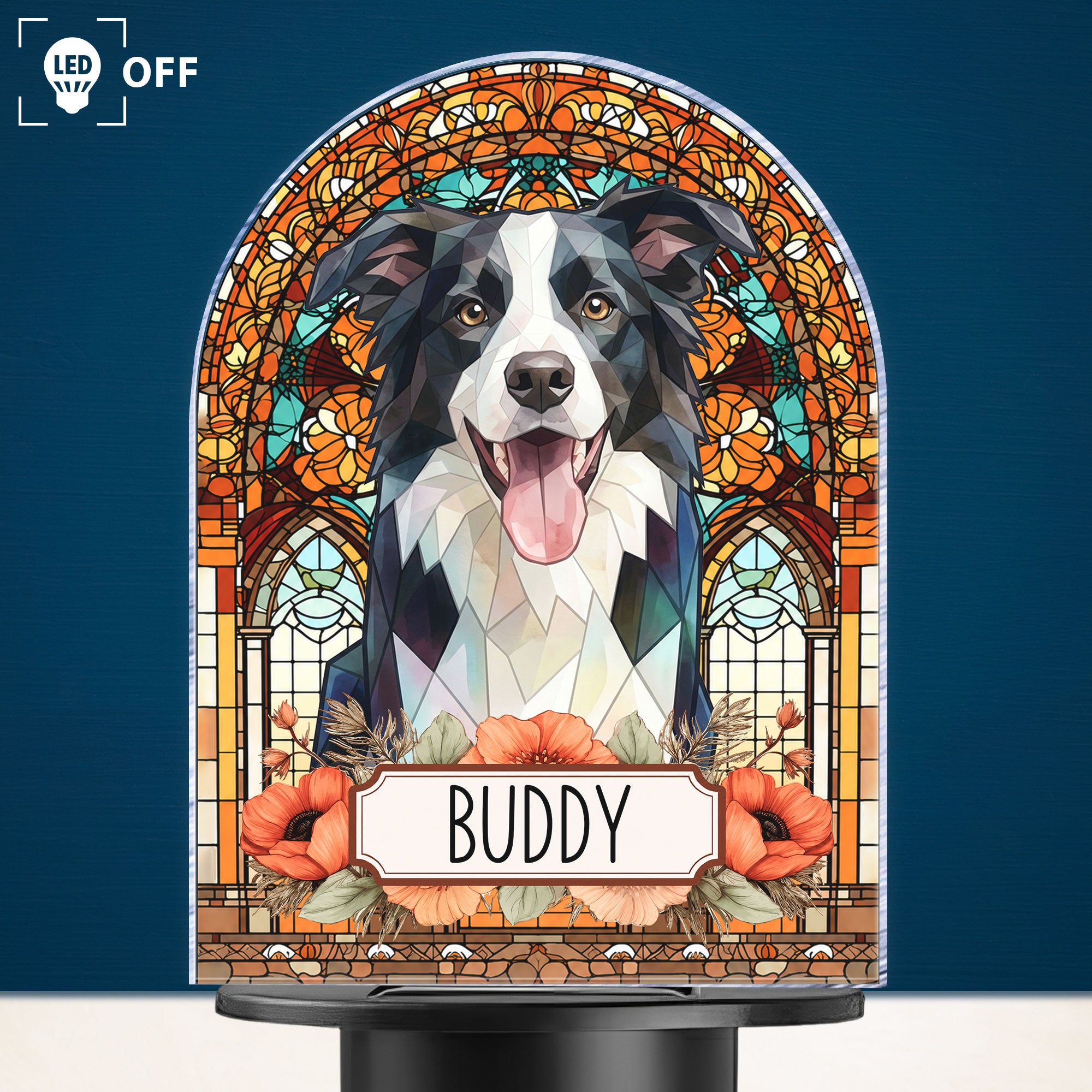 Custom-Pet-Portrait-Stained-Glass-Style-Loss-Of-Pet-Gift-For-Pet-Owners-Personalized-Solar-Light-4
