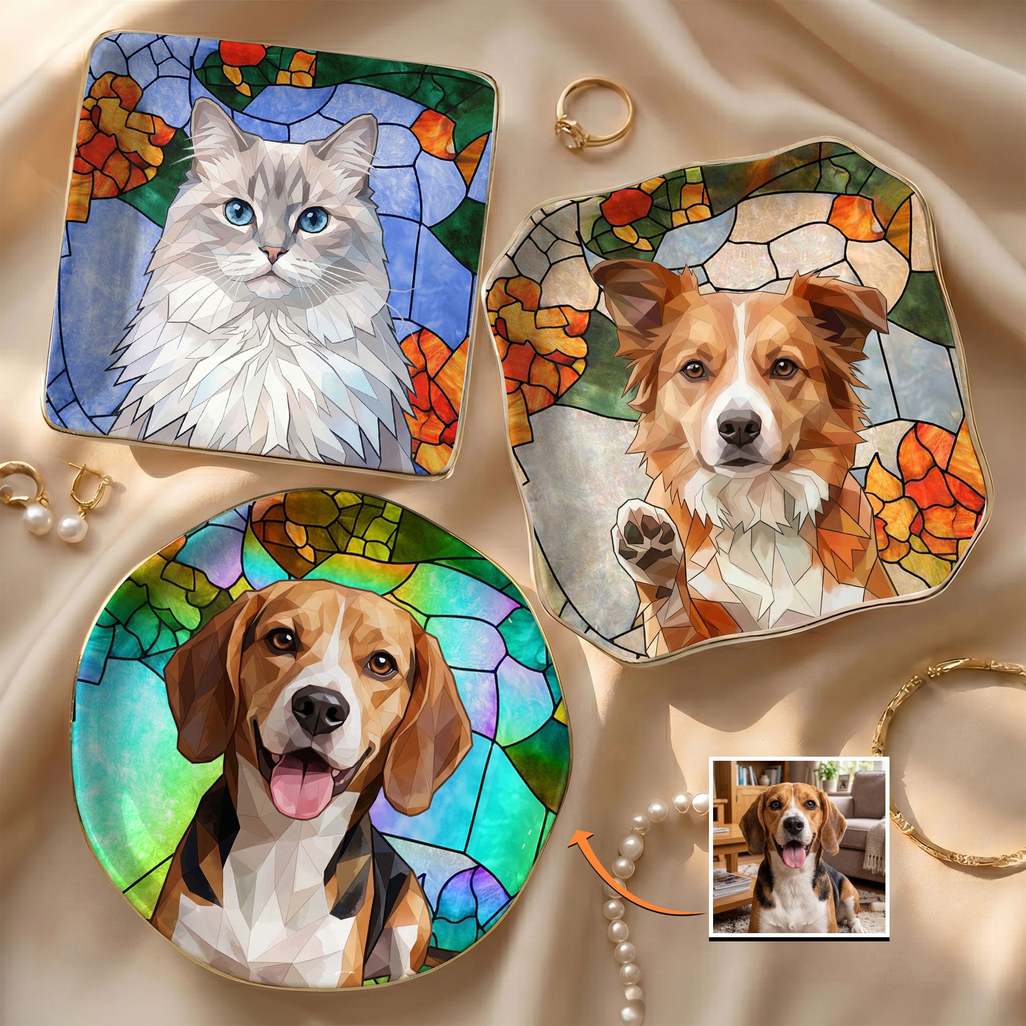 Custom-Pet-Portrait-Stained-Glass-Style-Personalized-Jewelry-Dish-1