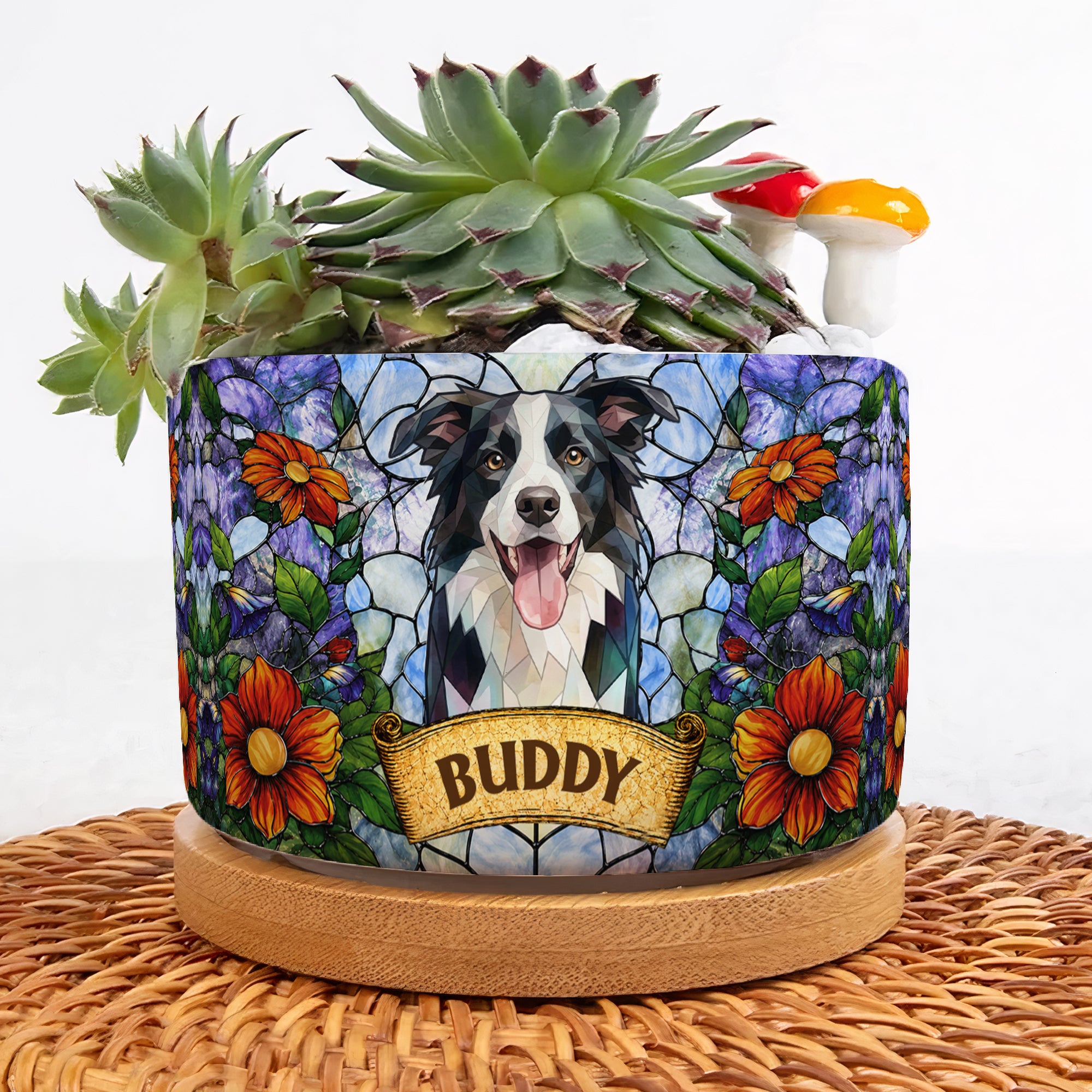 Custom-Pet-Portrait-Stained-Glass-Style-Pet-Loss-Gift-For-Pet-Owners-Personalized-Plant-Pot-2