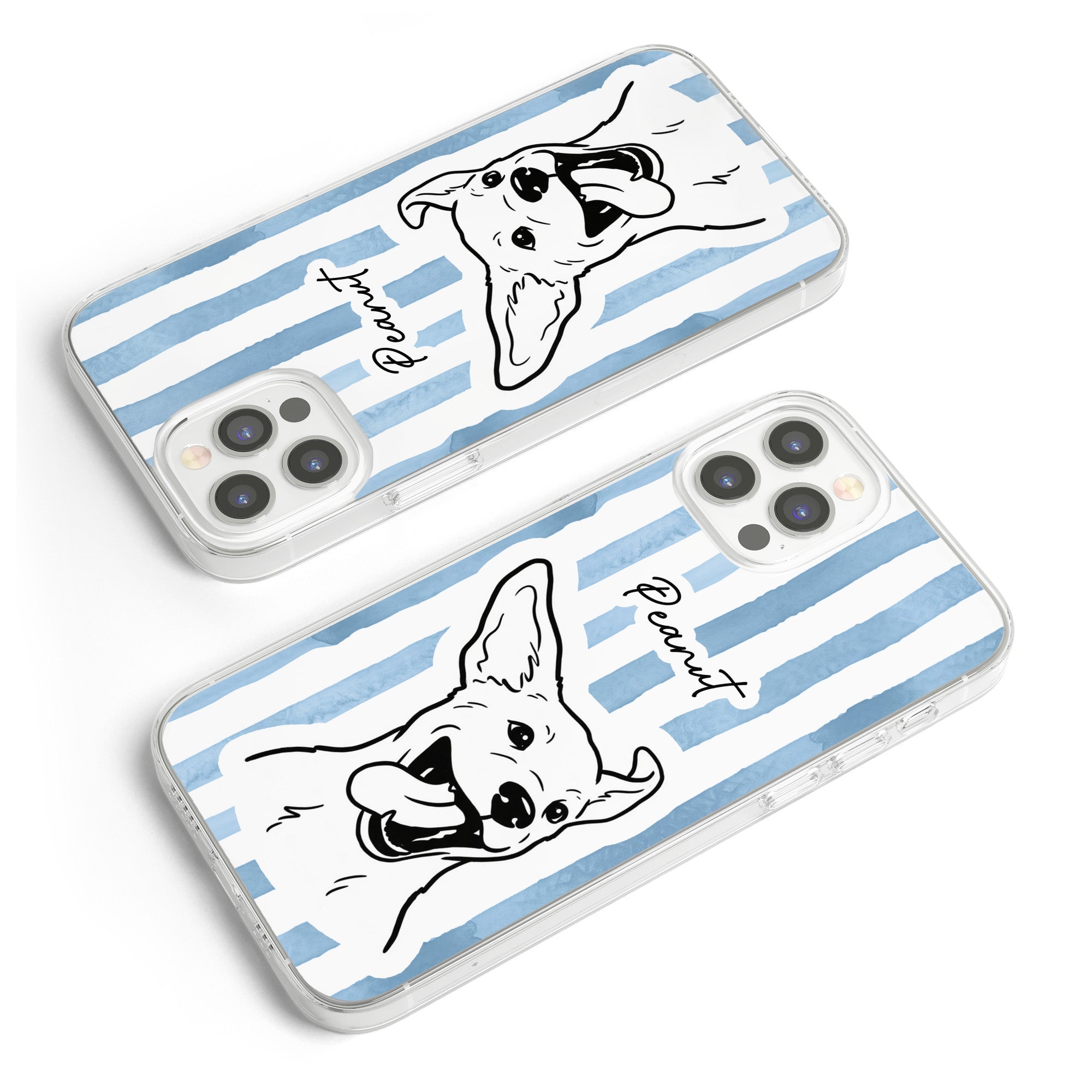 Custom-Pet-Portrait-Stripes-Pattern-Personalized-Phone-Case-6