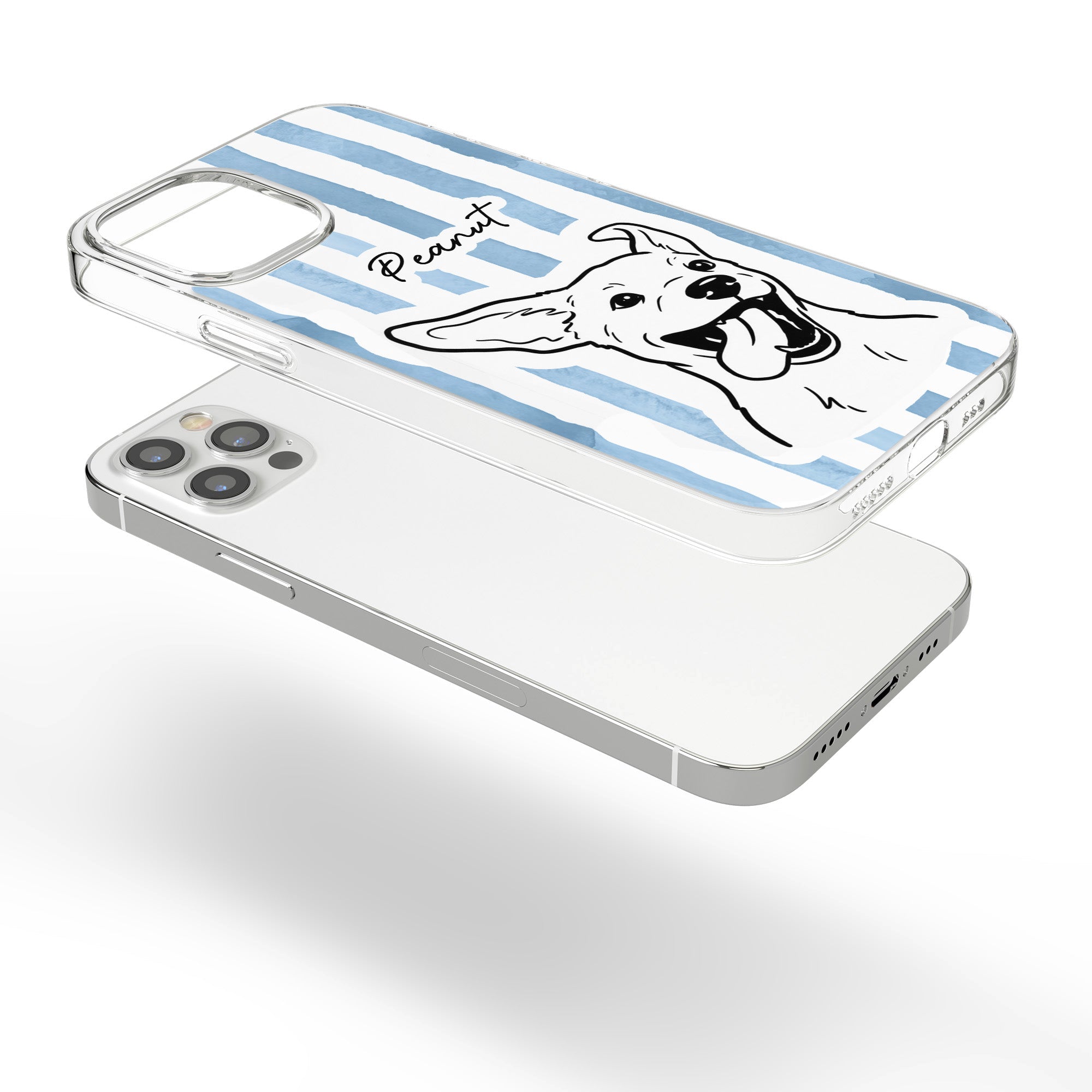 Custom_Pet_Portrait_Stripes_Pattern_Personalized_Phone_Case_7