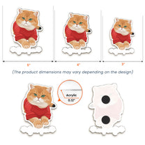 Custom-Pet-Portrait-Turn-Photo-Into-Art,-Gifts-For-Dog-Lovers,-Cat-Lovers-Personalized-Magnet-5