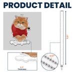 Custom-Pet-Portrait-Turn-Photo-Into-Art,-Gifts-For-Dog-Lovers,-Cat-Lovers-Personalized-Rear-View-Mirror-Accessory-5