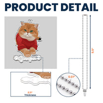 Custom-Pet-Portrait-Turn-Photo-Into-Art,-Gifts-For-Dog-Lovers,-Cat-Lovers-Personalized-Rear-View-Mirror-Accessory-5