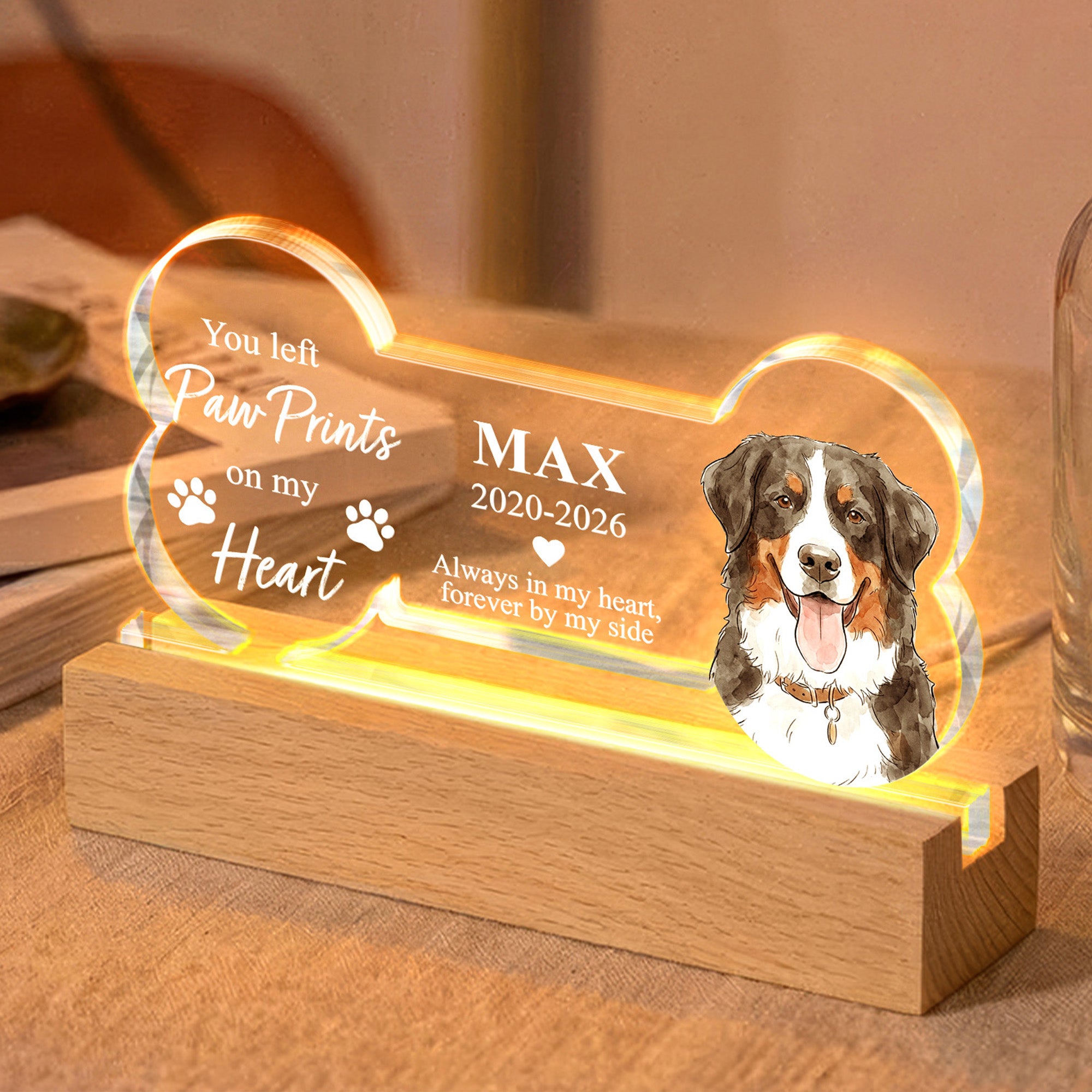 Custom-Pet-Portrait-Watercolor-Art-Always-In-My-Heart-Personalized-Night-Light-4