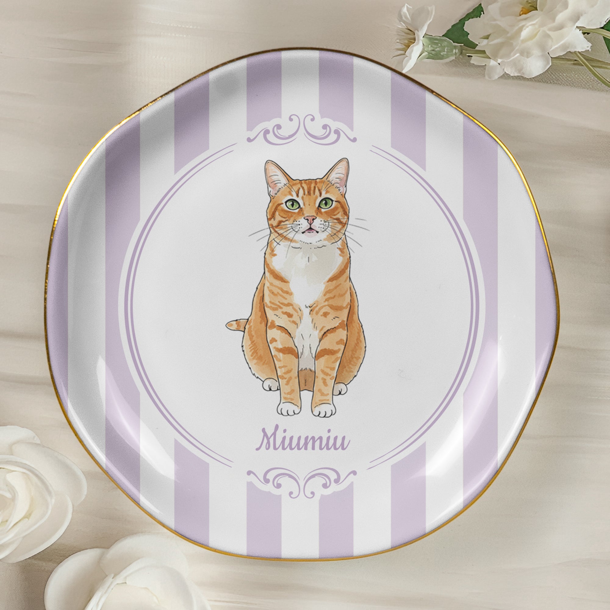 Custom_Pet_Portrait_Watercolor_Art_Gift_For_Dog_Mom_Cat_Mom_Personalized_Jewelry_Dish_5
