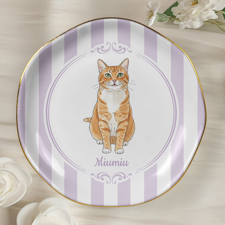 Custom_Pet_Portrait_Watercolor_Art_Gift_For_Dog_Mom_Cat_Mom_Personalized_Jewelry_Dish_5
