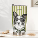Custom-Pet-Portrait-Watercolor-Art-Gift-For-Dog-Mom-Cat-Mom-Personalized-Tumbler-Cup-2