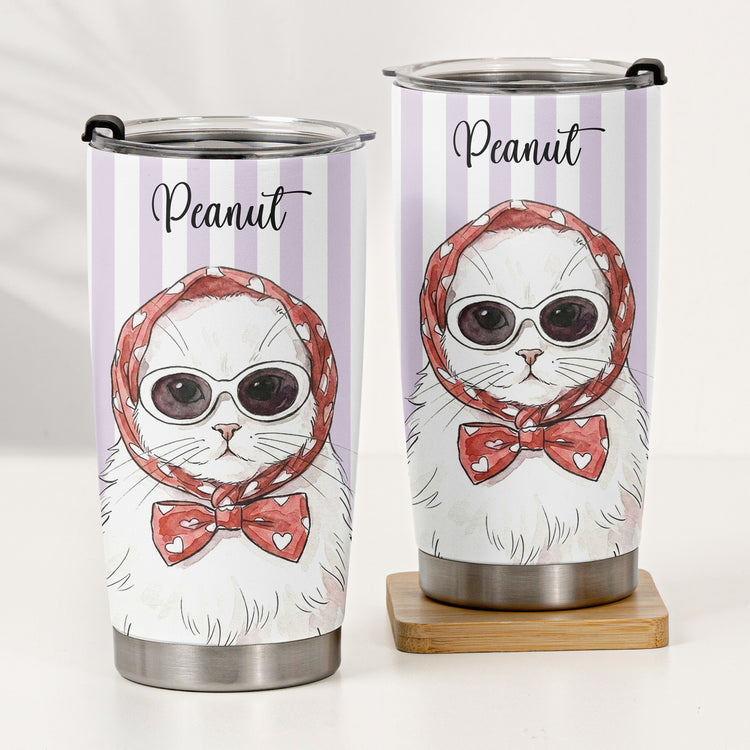 Custom-Pet-Portrait-Watercolor-Art-Gift-For-Dog-Mom-Cat-Mom-Personalized-Tumbler-Cup-3