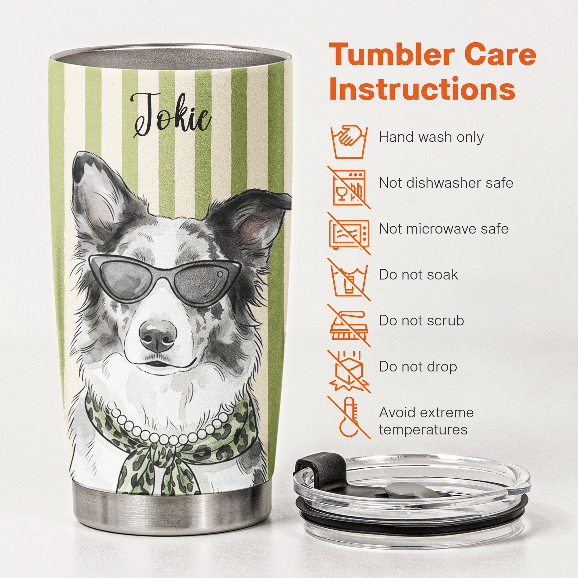 Custom-Pet-Portrait-Watercolor-Art-Gift-For-Dog-Mom-Cat-Mom-Personalized-Tumbler-Cup-6