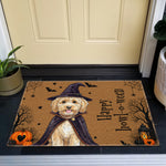 Custom-Pet-Portrait-Watercolor-Art-Happy-Halloween-Personalized-Doormat-2