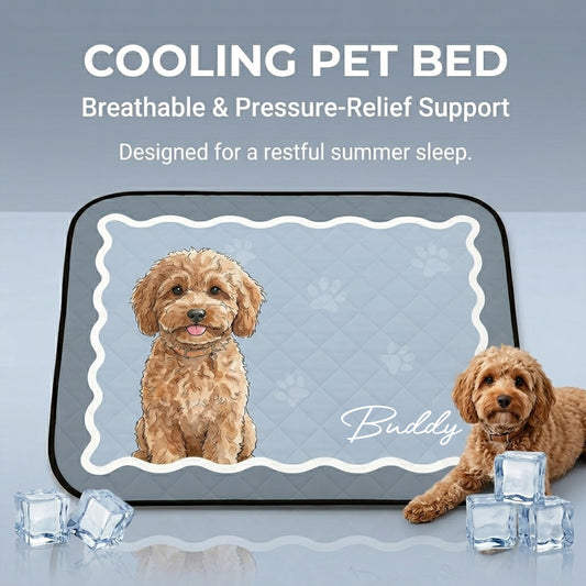 Custom_Pet_Portrait_Watercolor_Art_Personalized_Cooling_Mat_1