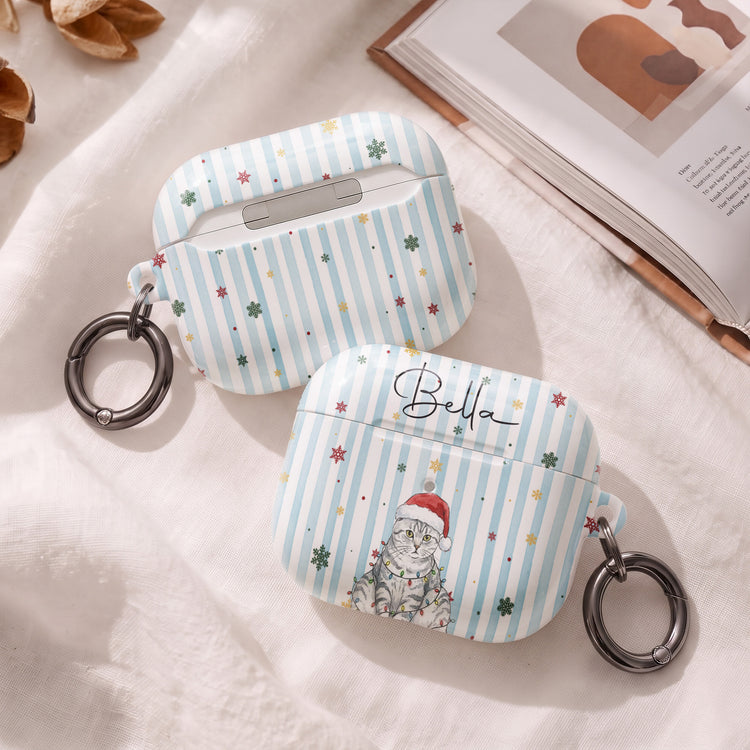 Custom-Pet-Portrait-Watercolor-Art-Personalized-Protective-Case-For-AirPods-2