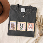 Custom-Pet-Portrait-Watercolor-Art-Stamp-Comfort-Tee-Personalized-Shirt-2