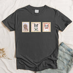 Custom-Pet-Portrait-Watercolor-Art-Stamp-Comfort-Tee-Personalized-Shirt-3