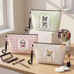 Custom-Pet-Portrait-Watercolor-Bag-Striped-Pattern-Personalized-Cosmetic-Bag-1