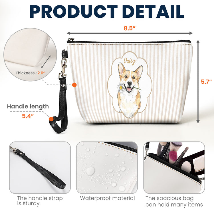 Custom-Pet-Portrait-Watercolor-Bag-Striped-Pattern-Personalized-Cosmetic-Bag-6