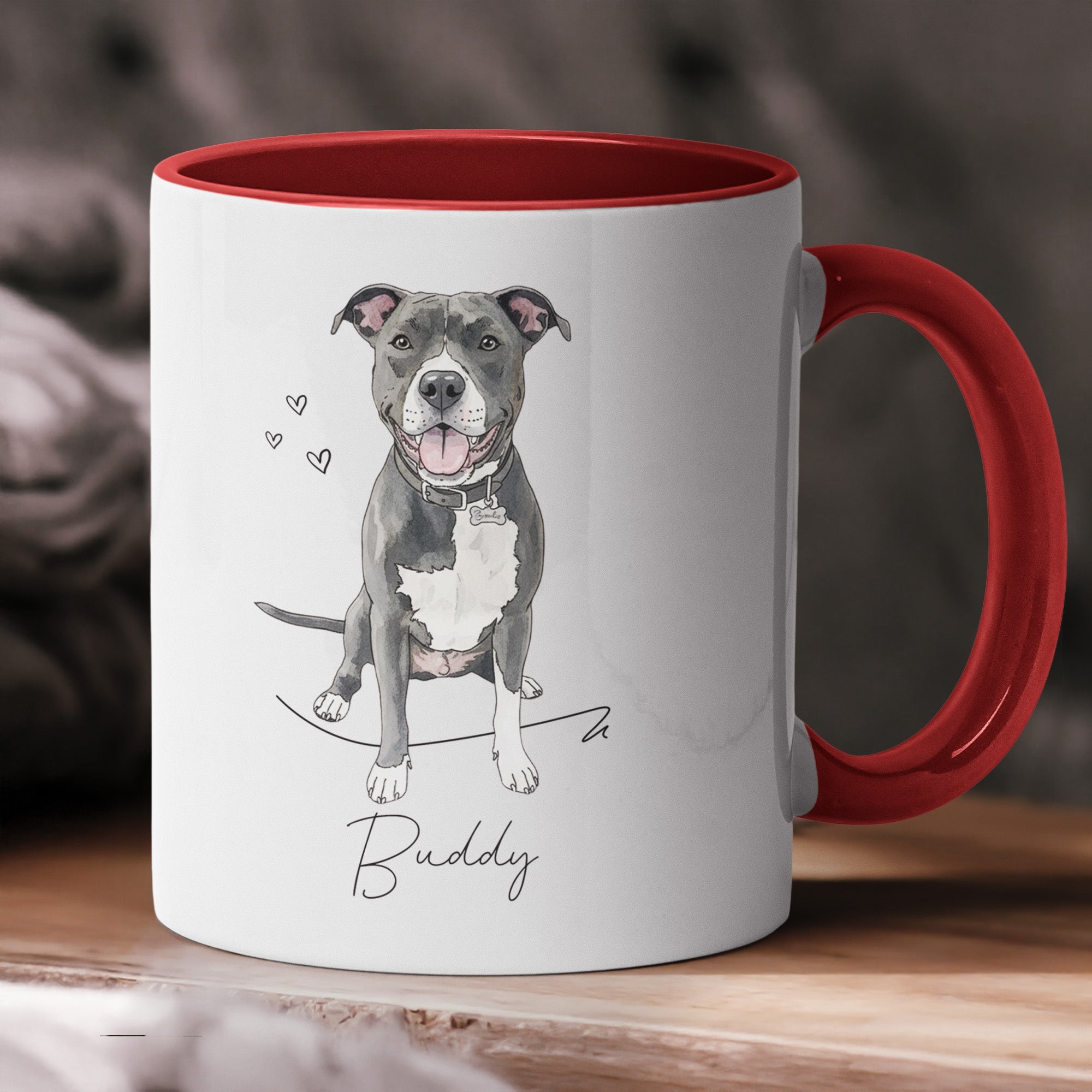 Custom-Pet-Portrait-Watercolor-Gift-For-Dog-Lover-Cat-Lover-Personalized-Mug-2