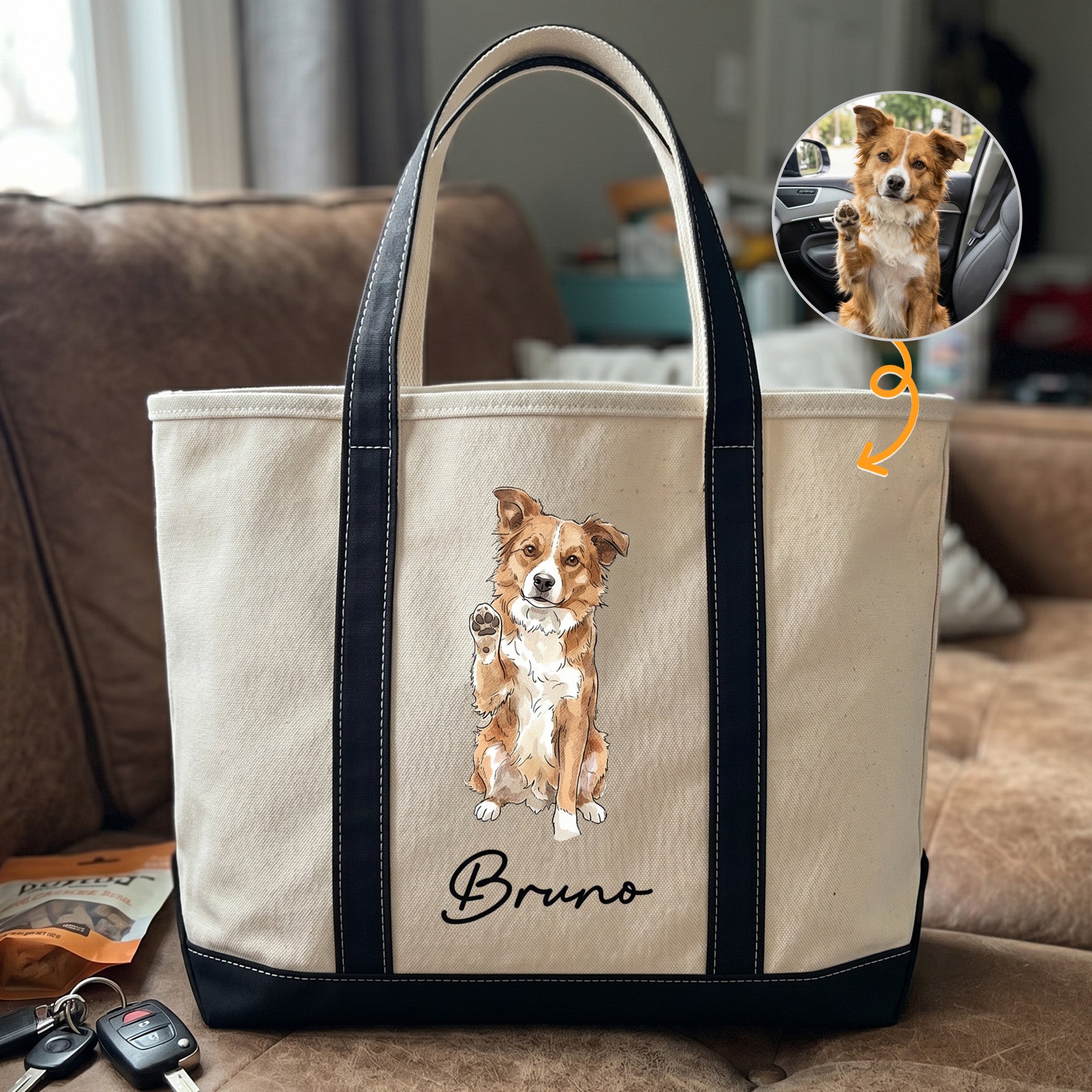 Custom-Pet-Portrait-Watercolor-Gift-For-Dog-Mom-Cat-Mom-Personalized-Tote-Bag-(1.1)