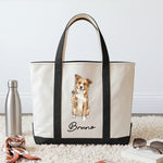 Custom-Pet-Portrait-Watercolor-Gift-For-Dog-Mom-Cat-Mom-Personalized-Tote-Bag-(1.2)