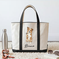 Custom-Pet-Portrait-Watercolor-Gift-For-Dog-Mom-Cat-Mom-Personalized-Tote-Bag-(1.2)