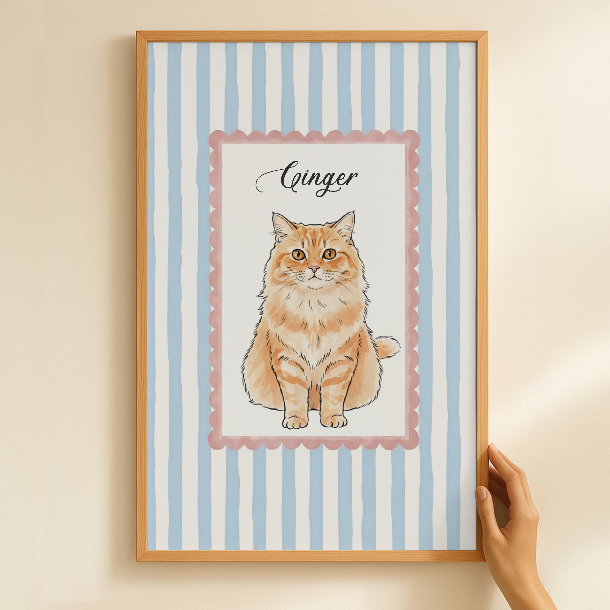 Custom-Pet-Portrait-Watercolor-Gift-For-Pet-Lovers-Dog-Lovers-Cat-Lovers-Personalized-Poster-5