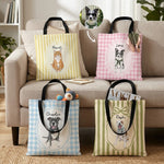 Custom-Pet-Portrait-Watercolor-Gifts-For-Dog-Mom-Cat-Mom-Personalized-Tote-Bag-1