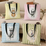 Custom-Pet-Portrait-Watercolor-Gifts-For-Dog-Mom-Cat-Mom-Personalized-Tote-Bag-2