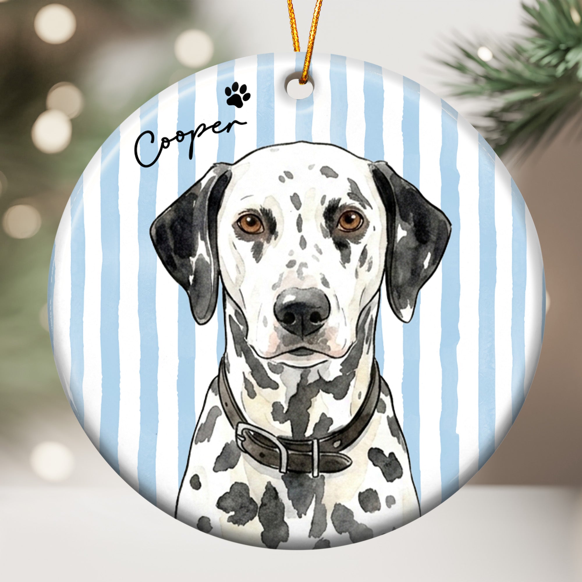 Custom-Pet-Portrait-Watercolor-Ornament-Gift-For-Pet-Lovers-Pet-Loss-Gifts-Personalized-Ornament-3
