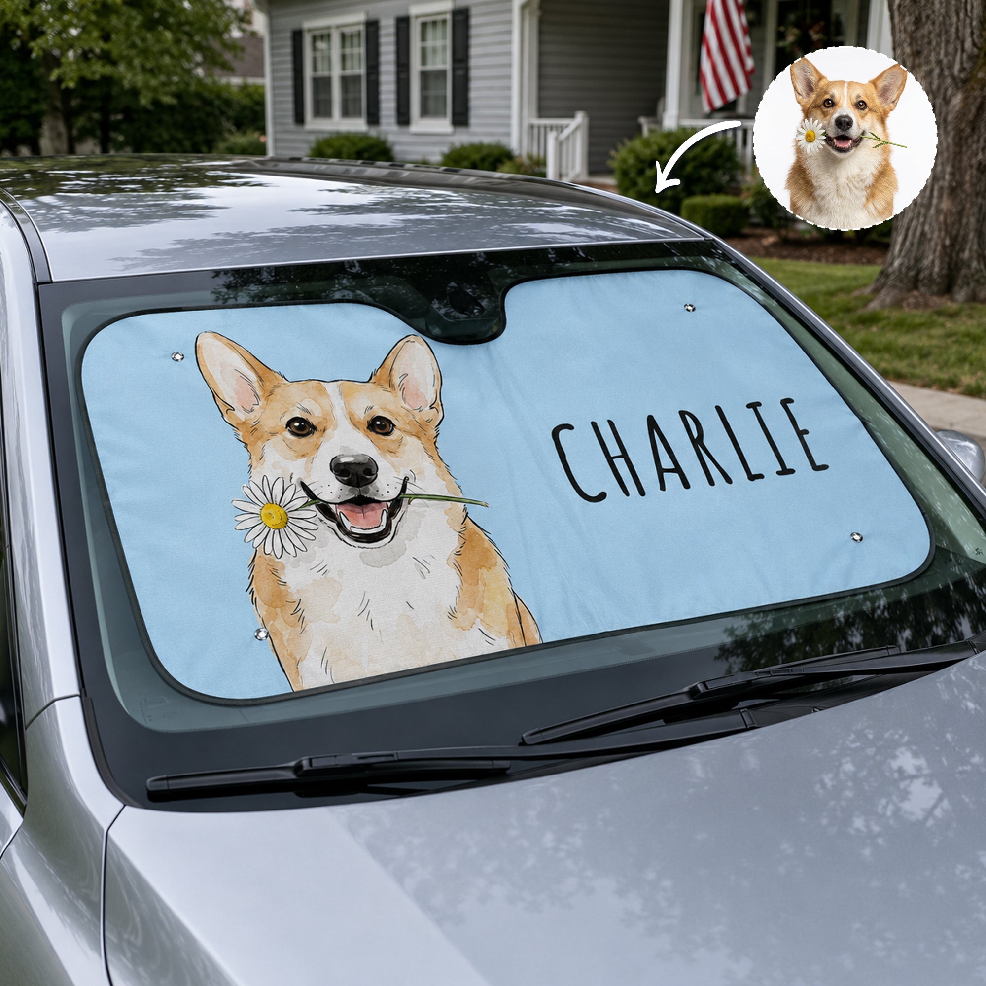 Custom-Pet-Portrait-Watercolor-Personalized-Sun-Shade-1