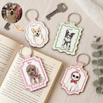 Custom-Pet-Portrait-Watercolor-Striped-Pattern-Gift-For-Pet-Lovers-Dog-Mom-Cat-Mom-Personalized-Keychain-1