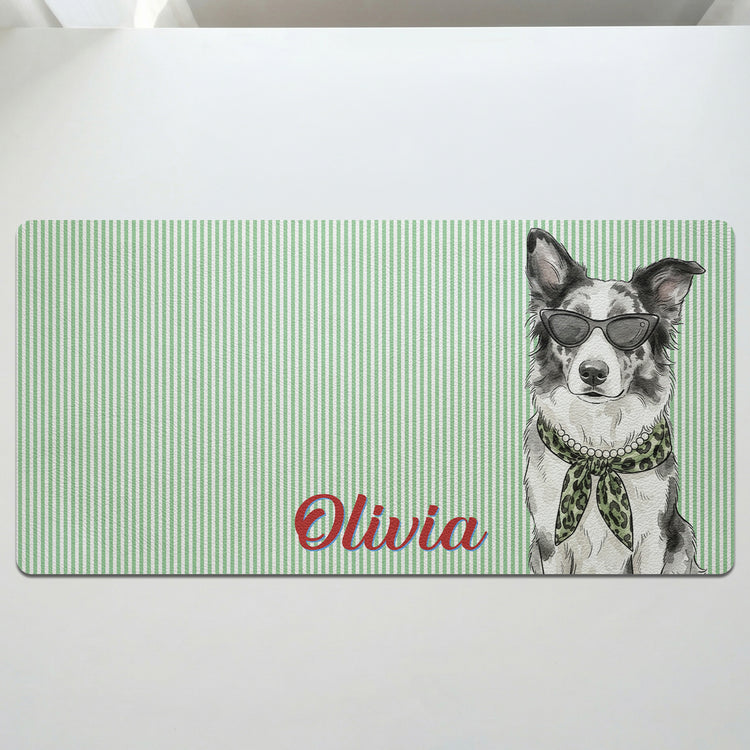 Custom-Pet-Portrait-Watercolor-Style-Striped-Pattern-Colorful-Personalized-Desk-Mat-2