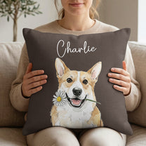 Custom-Pet-Portrait-Watercolor-Woven-Pillow-Personalized-Pillow-Cover-7