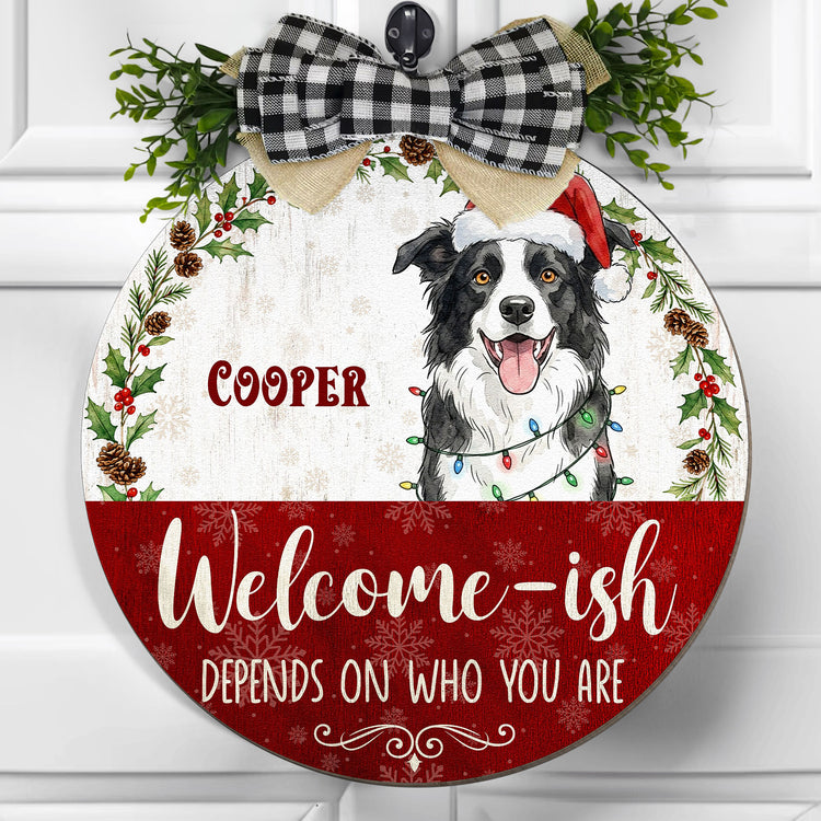 Custom-Pet-Portrait-Welcom-ish-Funny-Christmas-Decor-Personalized-Wood-Sign-3