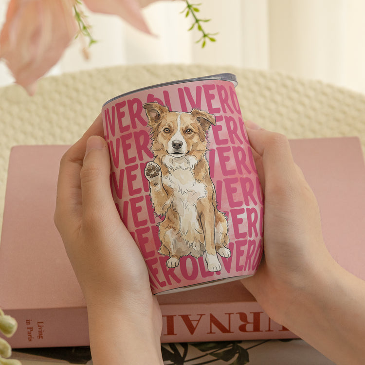 Custom-Pet-Portrait-With-Name-Watercolor-Art-Personalized-Wine-Tumbler-4