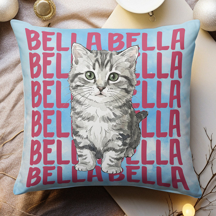 Custom-Pet-Portrait-With-Name-Watercolor-Style-Personalized-Pillow-2