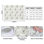 Custom-Pet-Sketch-Line-Art-Christmas-Preparing-Personalized-Wrapping-Paper-7