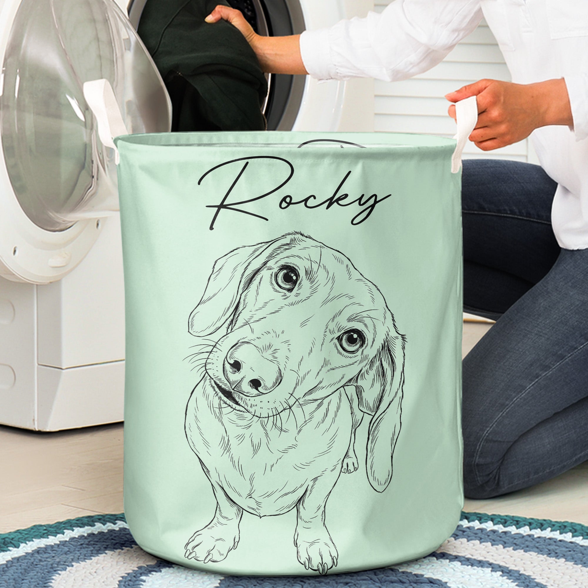Custom-Pet-Toy-Basket-For-Dog-Cat-Personalized-Laundry-Basket-3