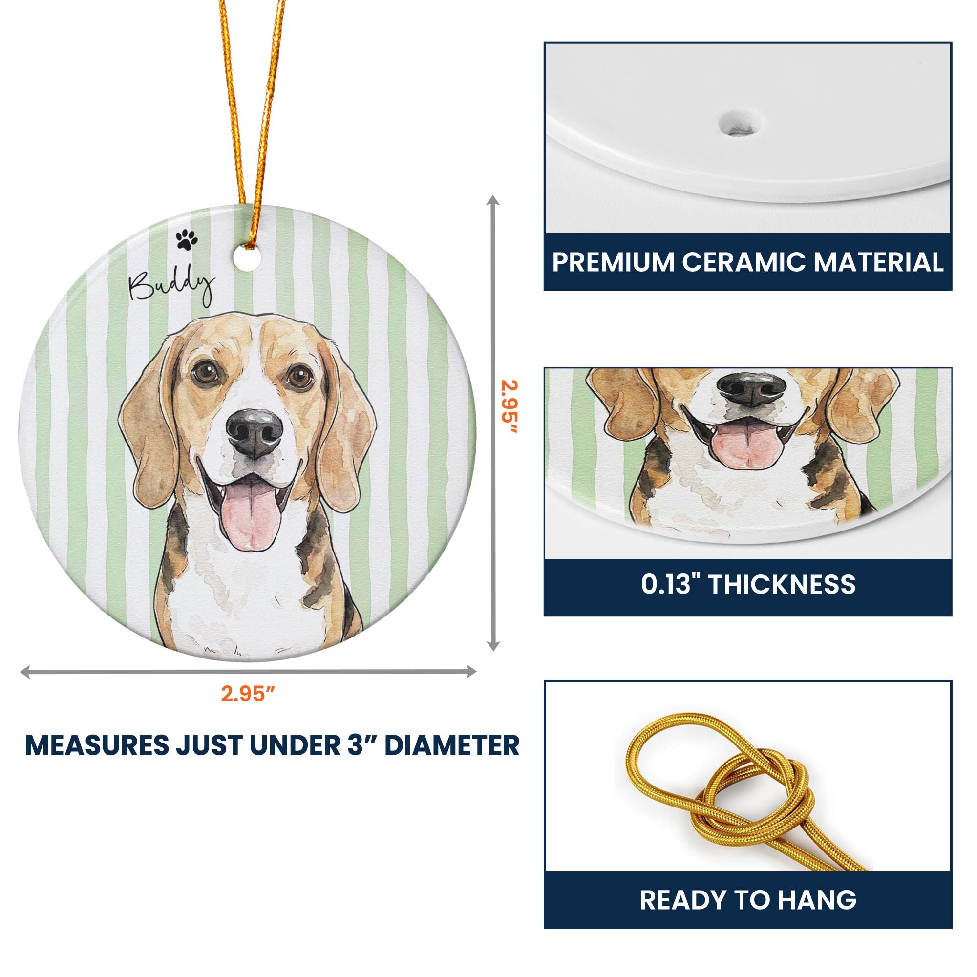 Custom-Pet-Watercolor-Forever-In-My-Heart-Memorial-Pet-Loss-Gifts-Personalized-Ornament-5