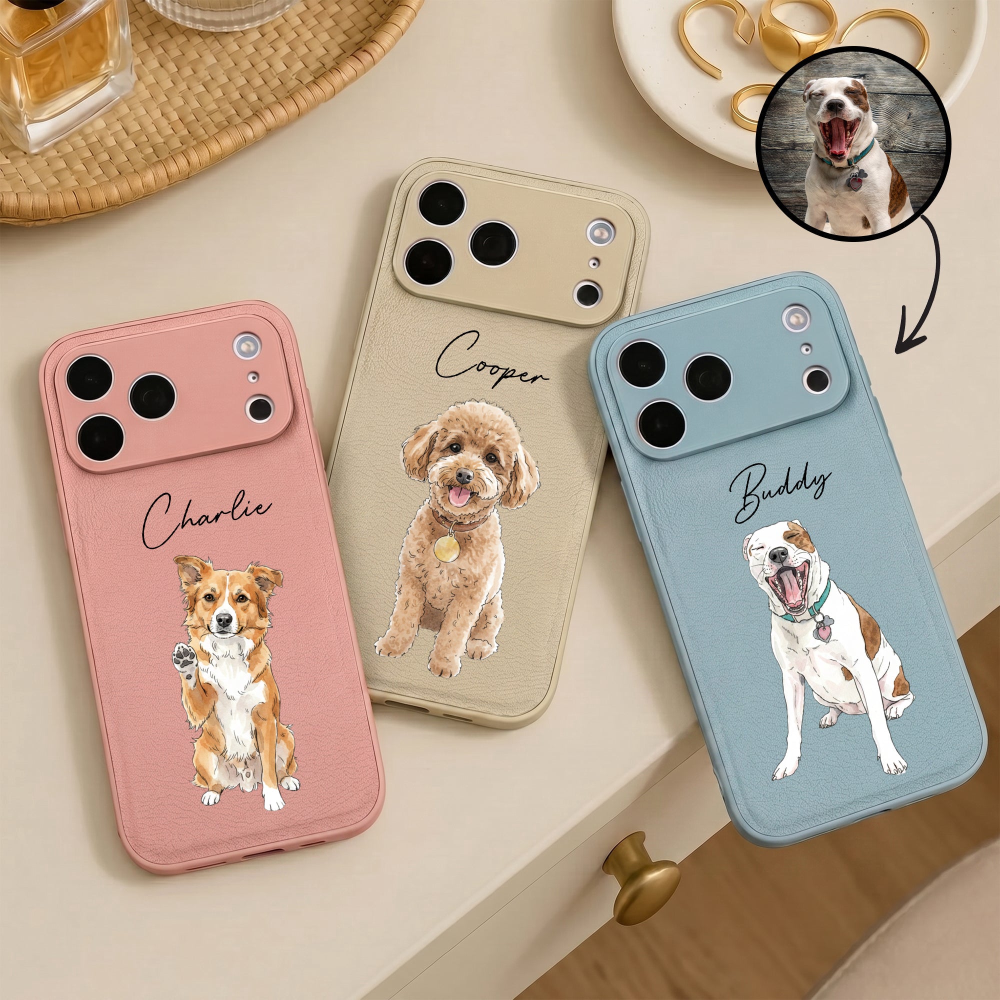 Custom_Pet_Watercolor_Personalized_Leather_Phone_Case_1