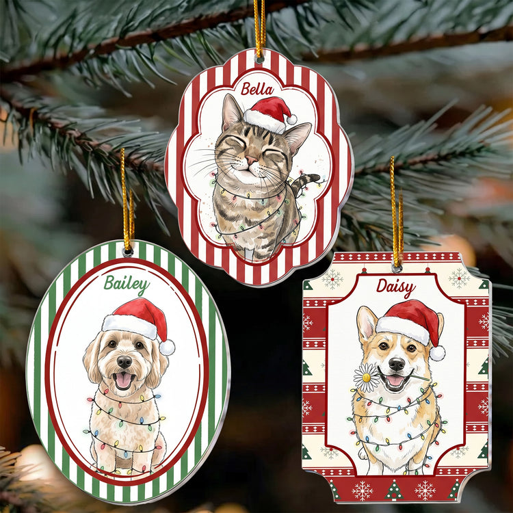Custom-Pet-Watercolor-With-Santa-Hat-Christmas-Gifts-For-Pet-Lovers-Personalized-Ornament-(1.1)