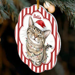 Custom-Pet-Watercolor-With-Santa-Hat-Christmas-Gifts-For-Pet-Lovers-Personalized-Ornament-3
