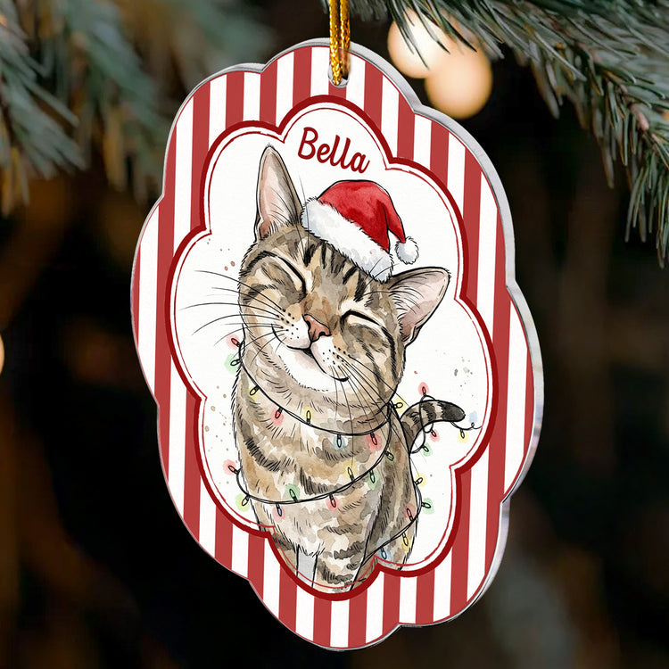 Custom-Pet-Watercolor-With-Santa-Hat-Christmas-Gifts-For-Pet-Lovers-Personalized-Ornament-3