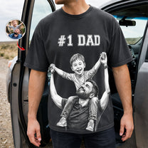 Custom_Photo_1_Dad_Sketch_Line_Art_Fathers_Day_Gift_For_Dad_Husband_Personalized_Shirt_1