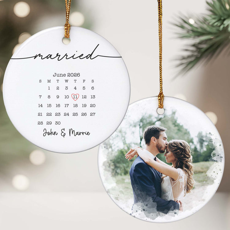 Custom-Photo-&-Calendar-Couple-Engaged-First-Christmas-Wedding-Gifts-Personalized-Ornament-3