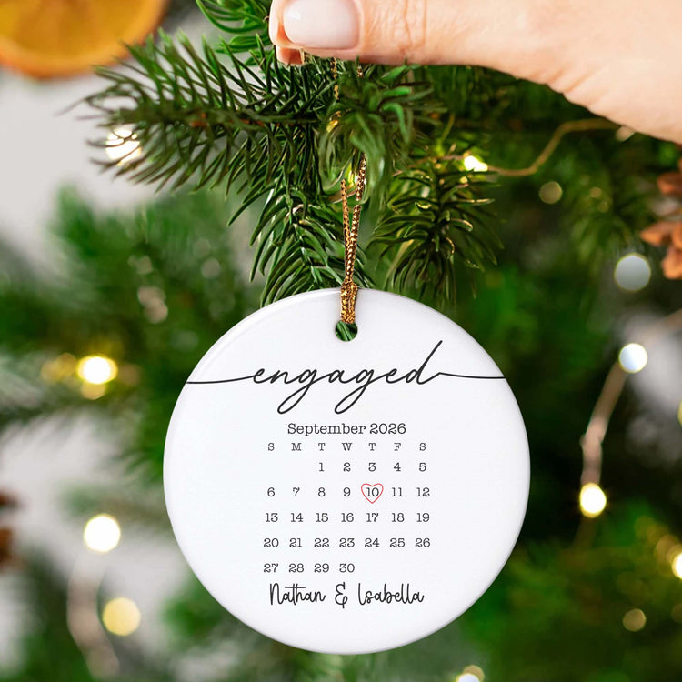 Custom-Photo-&-Calendar-Couple-Engaged-First-Christmas-Wedding-Gifts-Personalized-Ornament-4