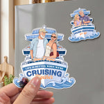 Custom-Photo-Cartoon-Art-Cruise-Partners-Cruise-Door-Decor-Gift-For-Couple-Personalized-Magnet-3